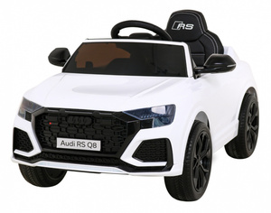 Audi RS Q8 licencirani auto na akumulator, bijeli