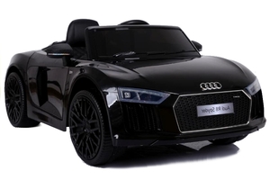 Audi R8 licencirani auto na akumulator, crni
