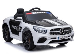 Mercedes SL500 licencirani auto na akumulator, policija bijeli
