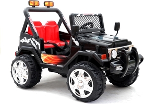 Jeep Raptor licencirani auto na akumulator, crni