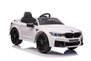 BMW M5 licencirani auto na akumulator, bijeli