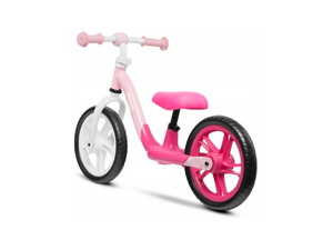 Lionelo dječji bicikl - guralica Alex 12" ružičasti