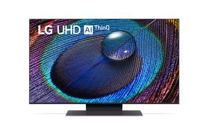 Televizor LG 43UR91003LA LED TV 43" Ultra HD, WebOS smart, Alpha5 AI procesor 4K Gen6, HDR10 Pro, magic remote