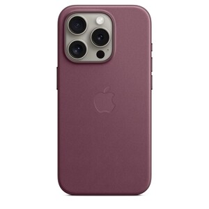 Apple iPhone 15 Pro FineWoven Case s MagSafe, Mulberry, maska