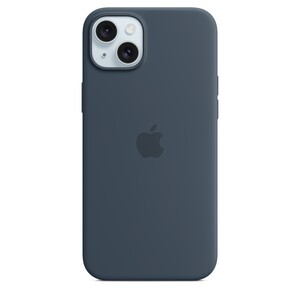 Apple iPhone 15 Plus Silicone Case s MagSafe, Storm Blue, maska
