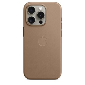 Apple iPhone 15 Pro FineWoven Case s MagSafe, Taupe, maska