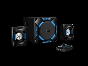 GENIUS SW-G2.1 1200 2.1 Gaming Speaker System, Total power output 36 W, RCA / 3.5 mm, 1.5 m
