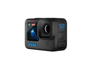 GoPro HERO12 Black, 5.3K60/4K120, 24.7MP Photo, HyperSmooth 6.0, Dual LCD, 8x slo-mo, Waterproof 10m