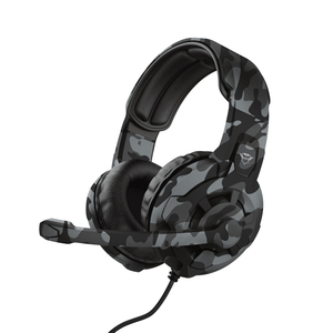 TRUST GXT 411K RADIUS Gaming headset with comfortable over-ear pads, PS4, PS5, PC, Xbox