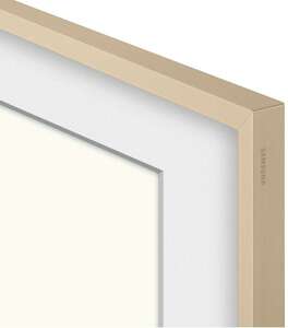 Samsung customizable bezel for the Frame 43" TV, beige