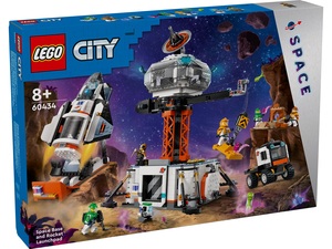 LEGO City Svemirska baza i lansirna rampa 60434