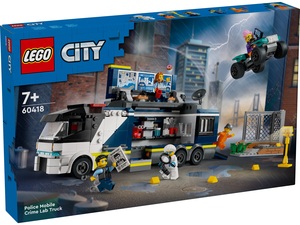 LEGO City Kamion s forenzičkim laboratorijem 60418