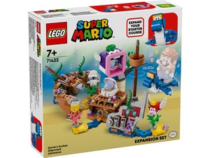 LEGO Super Mario Dorrie u podvodnoj pustolovini na olupini – proširena staza 71432