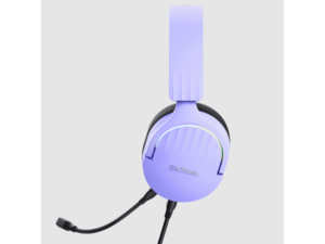 TRUST GXT 490 FAYZO Powerful over-ear 7.1 USB gaming headset, Purple, PC, laptop, PS5, PS4