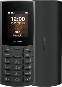 Nokia 105 4G Dual SIM Black (2023 Edition), mobilni telefon