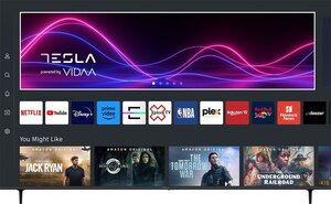 TESLA LED TV 75M345BUS Frameless, 4K Ultra HD, VIDAA OS Smart TV, DVB-T/T2/C/S/S2, Miracast, Hotel mode