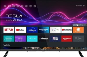 TESLA LED TV 55M345BUS Frameless, 4K Ultra HD, VIDAA OS Smart TV, DVB-T/T2/C/S/S2, Miracast, Hotel mode