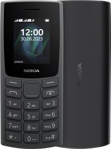 Nokia 105 Dual SIM Black (2023 Edition), mobilni telefon