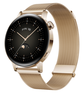 Huawei Watch GT3 42mm Elegant Edition Gold, pametni sat