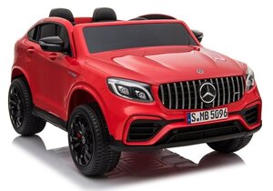 Licencirani Mercedes GLC 63S dvosjed crveni - auto na akumulator