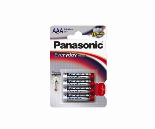 PANASONIC baterije LR03EPS/4BP Alkaline Everyday Power