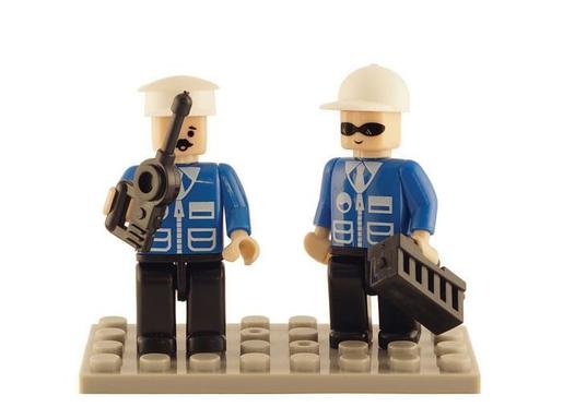 Brictek mini figure set 2 komada policija