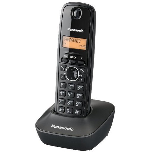 PANASONIC telefon bežični KX-TG1611FXH/PDH crni