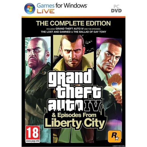 GTA Complete (GTA IV + Episodes from Liberty City) PC