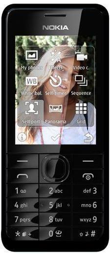 NOKIA 301 DS, crna
