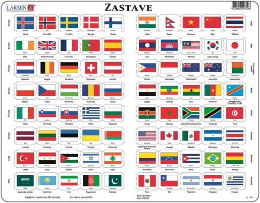 Puzzle Zastave