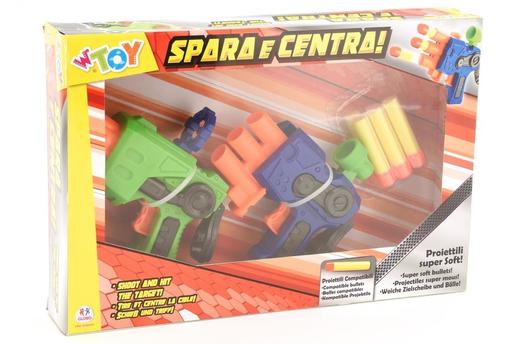 Pištolj sa mekanim metkićima set 2komada