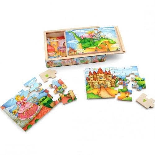 PINO Puzzle u kutiji (12 elemenata, 4 motiva) - Žurka