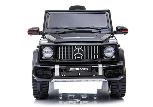 Licencirani Mercedes G63 AMG crni lakirani - auto na akumulator