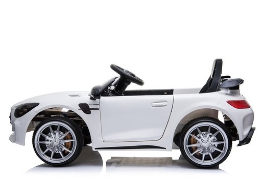 Licencirani Mercedes GTR bijeli - auto na akumulator