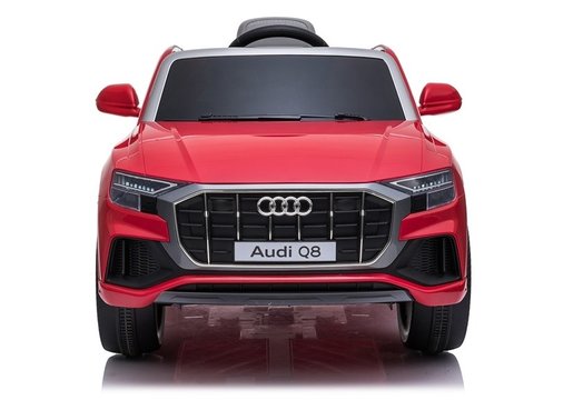 Auto na akumulator licencirani Audi Q8 - crveni