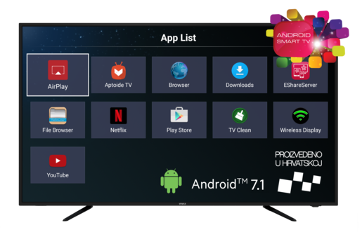 VIVAX IMAGO LED TV-65UHD122T2S2SM + nosač za tv