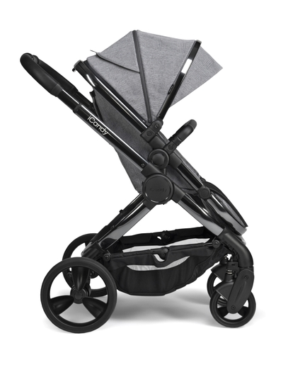 iCandy Peach kolica, Phantom Light Grey Check, crni okvir