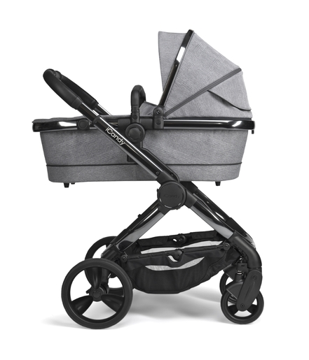 iCandy Peach kolica, Phantom Light Grey Check, crni okvir