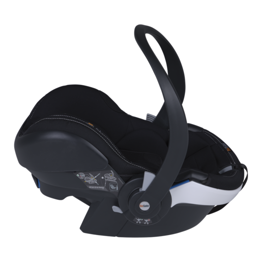 BeSafe autosjedište iZi Go Modular X1 i-Size, Crna unutrašnjost automobila (0+)