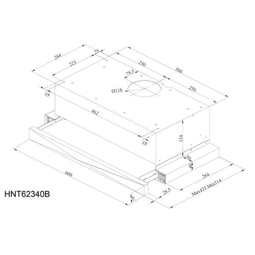 Beko aspirator HNT 62340 B
