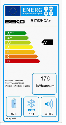 Beko ugradni frižider B 1752