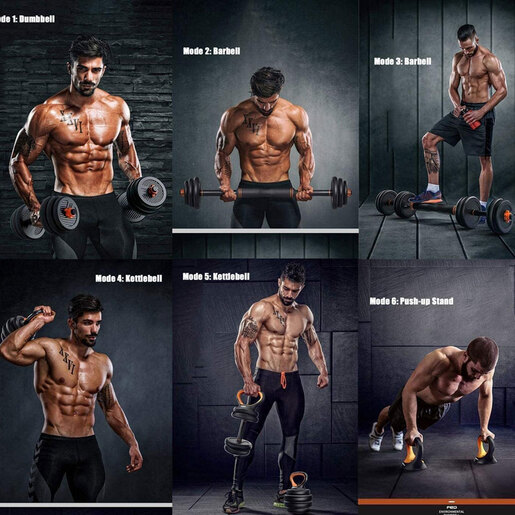 XIAOMI Fed set tegova od 10kg ( tegovi+sipka+drske za sklekove) FED-130210