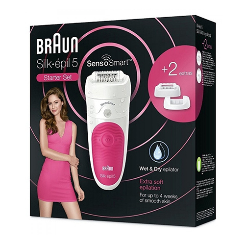 Braun epilator SE 5/500 Sensosmart + 2 Extras