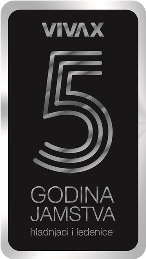 Vivax kombinovani frižider CF-259ELF S