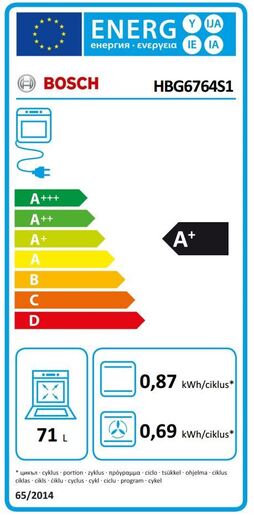 Bosch ugradna rerna HBG6764S1