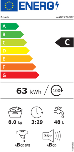 Bosch mašina za pranje veša WAN24263BY