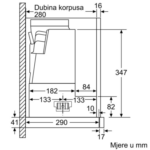 Bosch aspirator DFR067A50