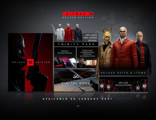 Hitman 3 PS5 Deluxe Edition