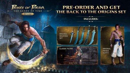 Prince of Persia Sands of Time Remake PS4