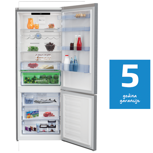 Beko kombinovani frižider RCNE 560E35 ZXB